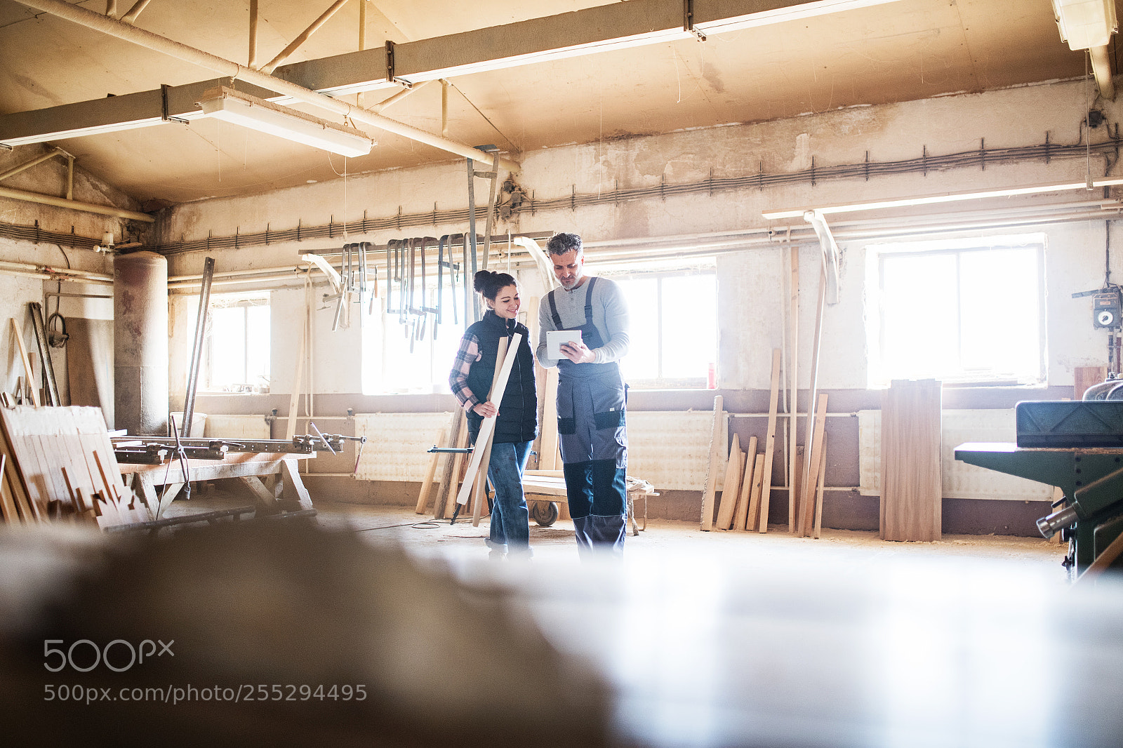 Nikon D5 sample photo. Man and woman workers photography