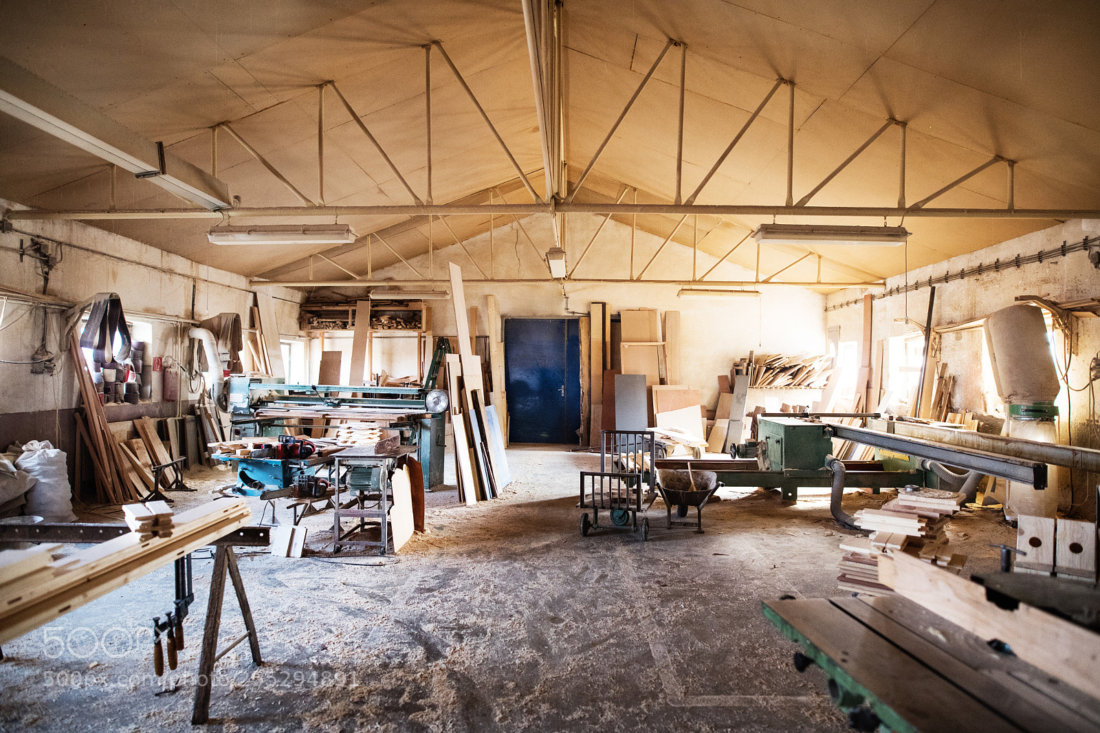 Nikon D5 sample photo. An interior of carpentry photography
