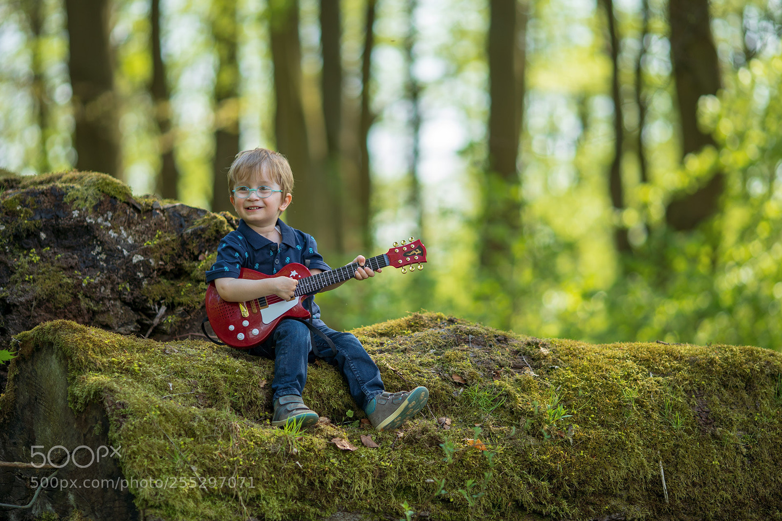 Sony a7 III sample photo. Boy with his guitar photography