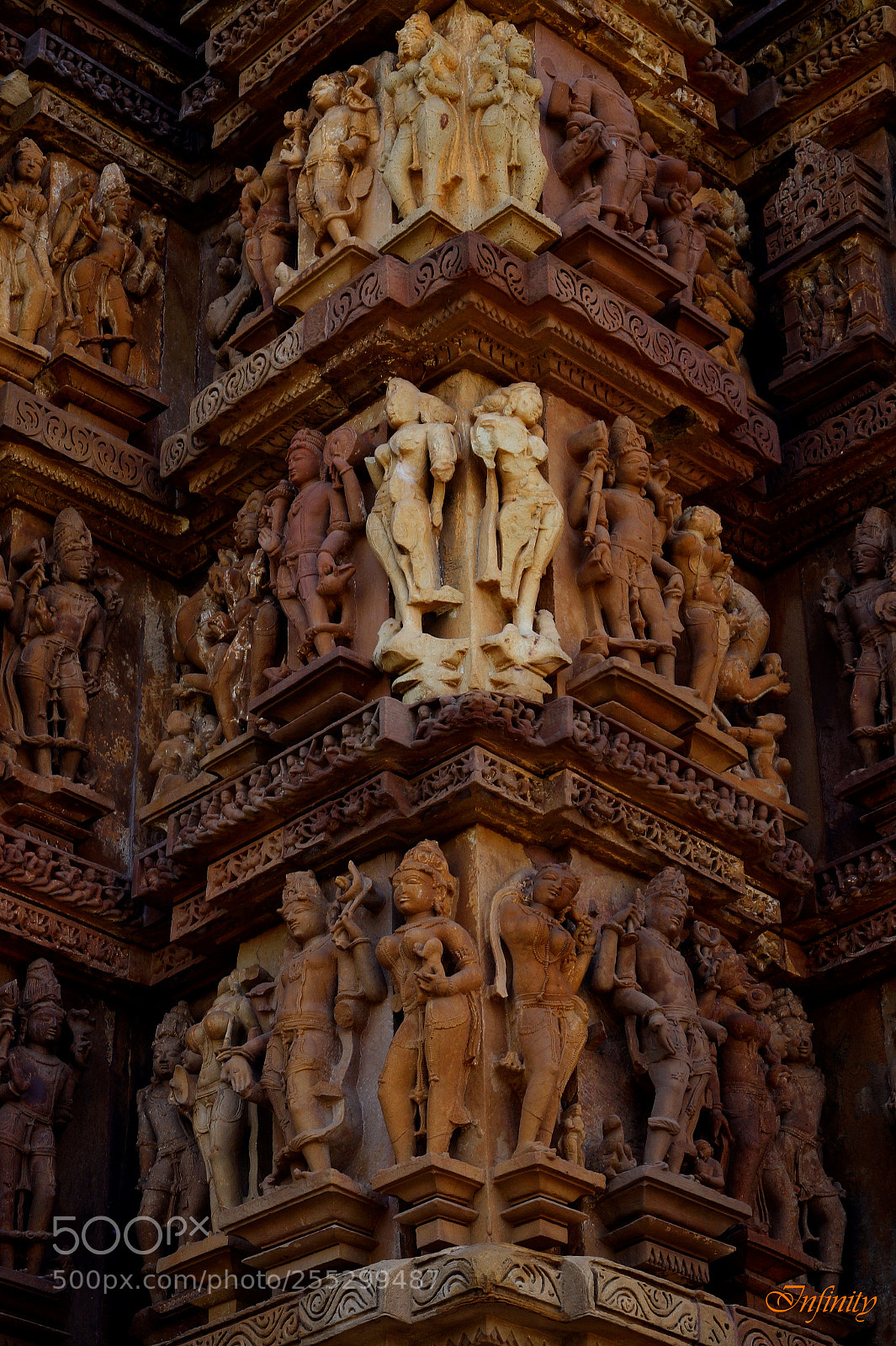 Sony SLT-A58 sample photo. Temple piller khajuraho photography