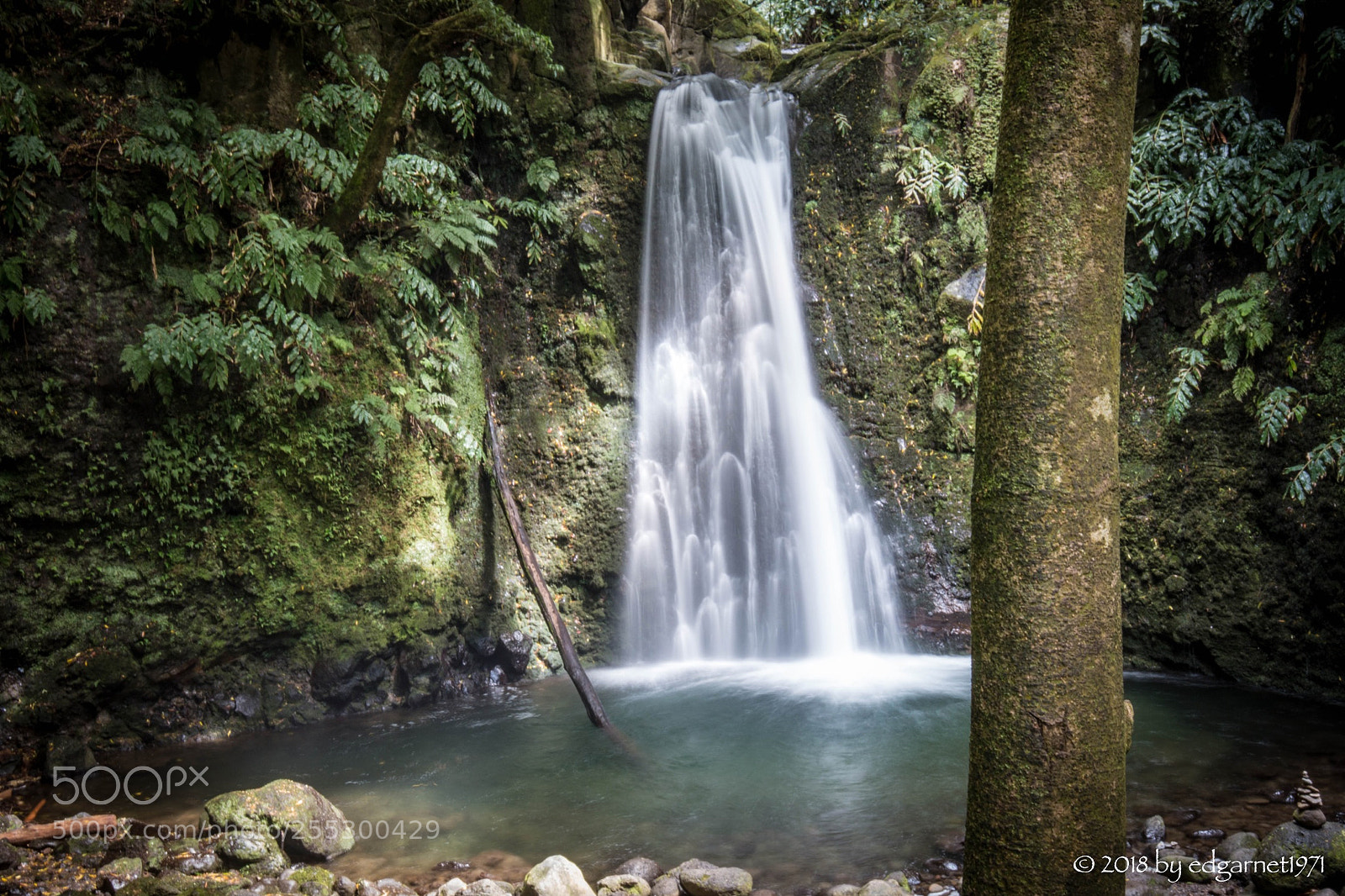 Canon EOS 70D sample photo. Waterfall - azores photography