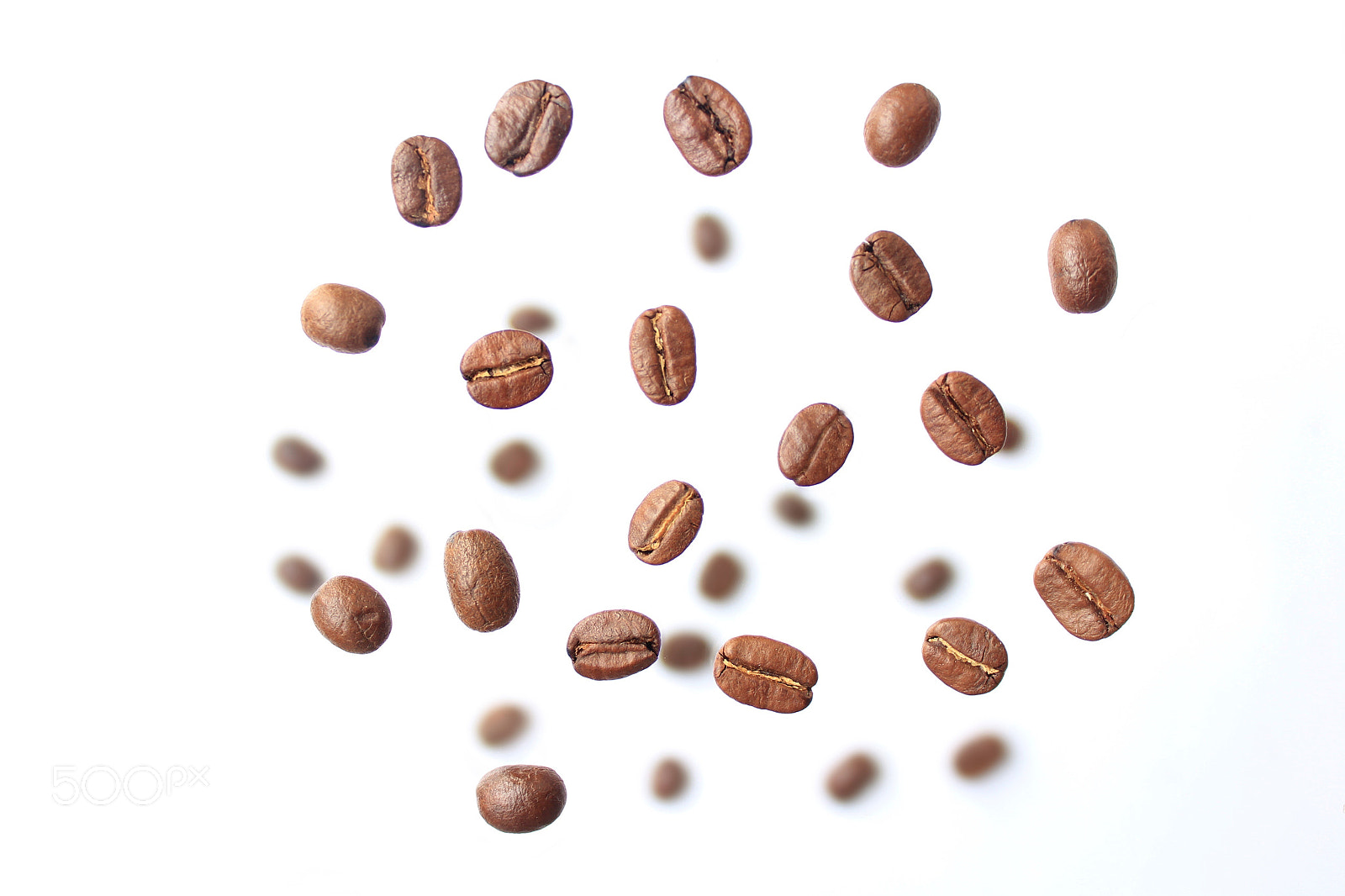 Canon EOS 1300D (EOS Rebel T6 / EOS Kiss X80) sample photo. Coffee bean on white. photography