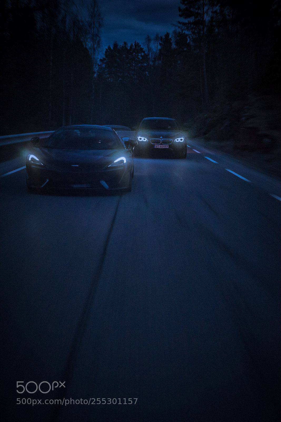 Sony a7 sample photo. Night drive photography