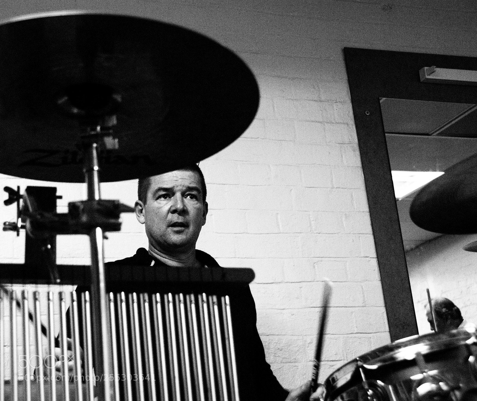 Nikon D60 sample photo. Drummer photography