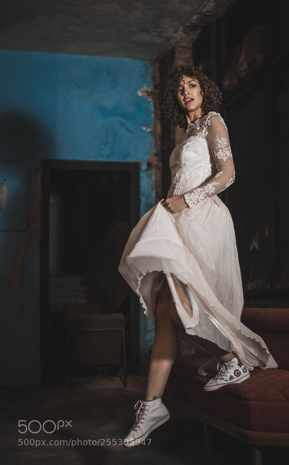 Nikon D610 sample photo. Urban bride photography