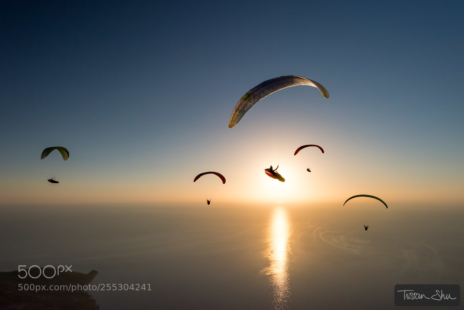 Nikon D810 sample photo. Sunset flying with skywalk photography
