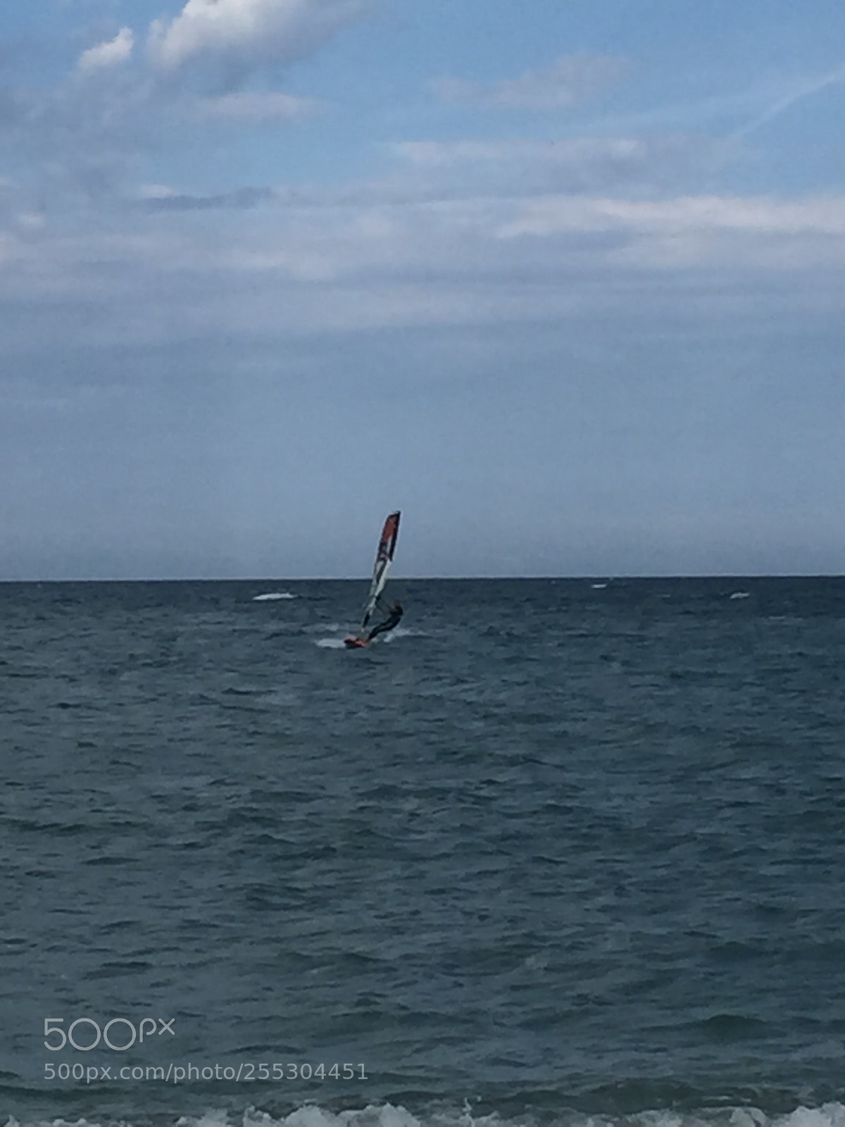 Apple iPhone 6 sample photo. Windsurfing at the coast photography