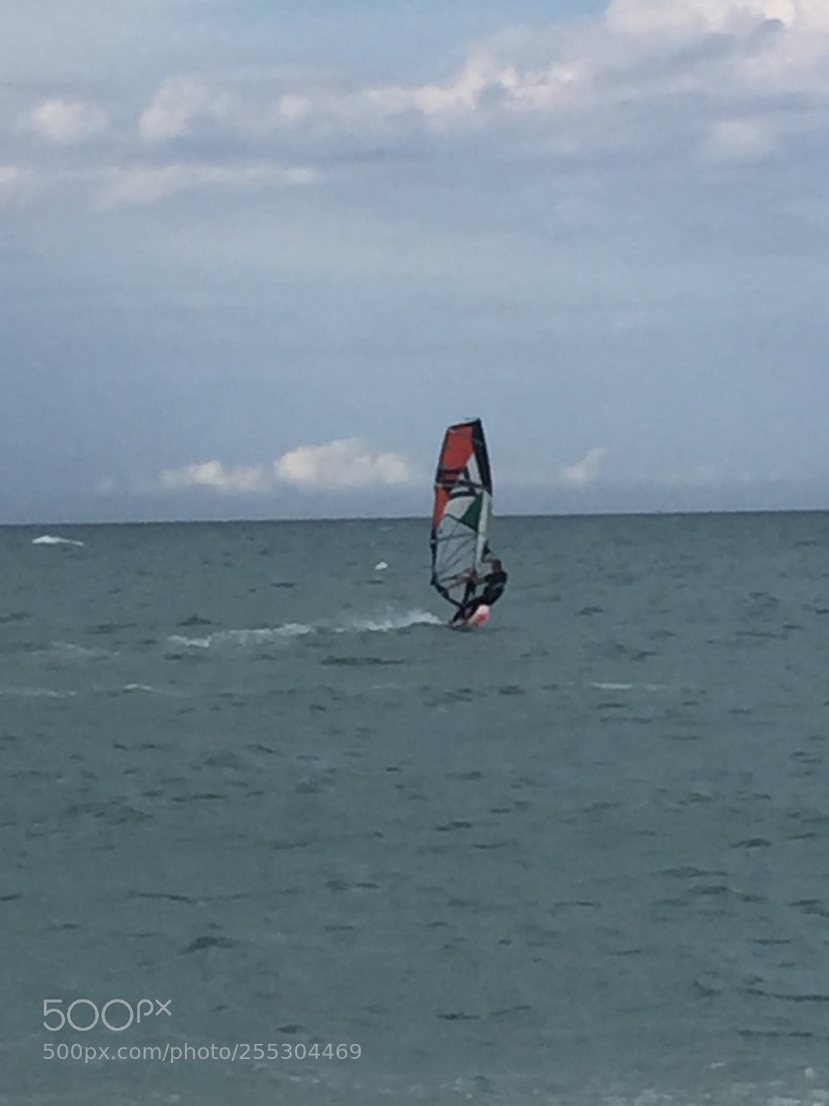 Apple iPhone 6 sample photo. Windsurfing at the coast photography