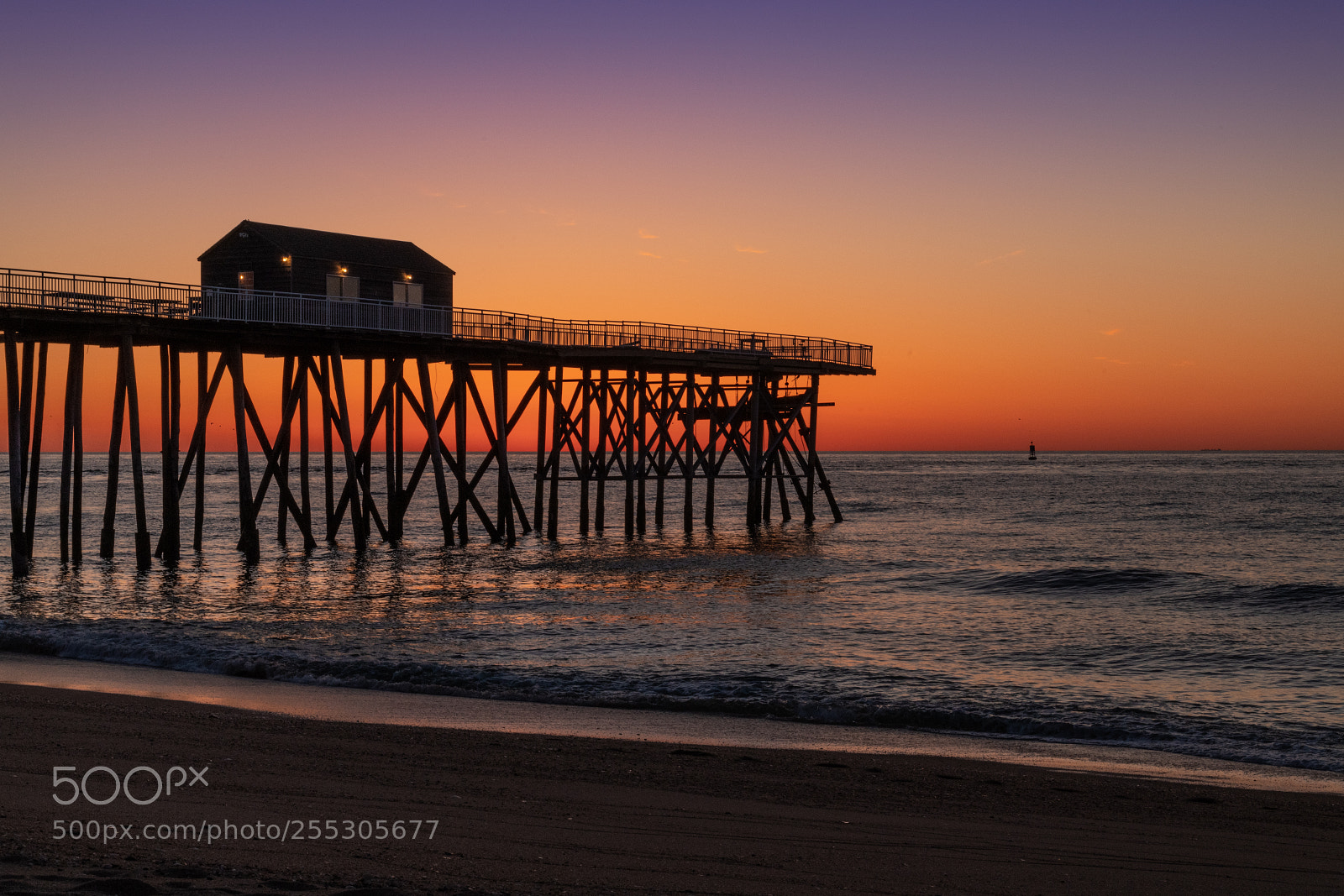 Nikon D850 sample photo. Pier sunrise photography