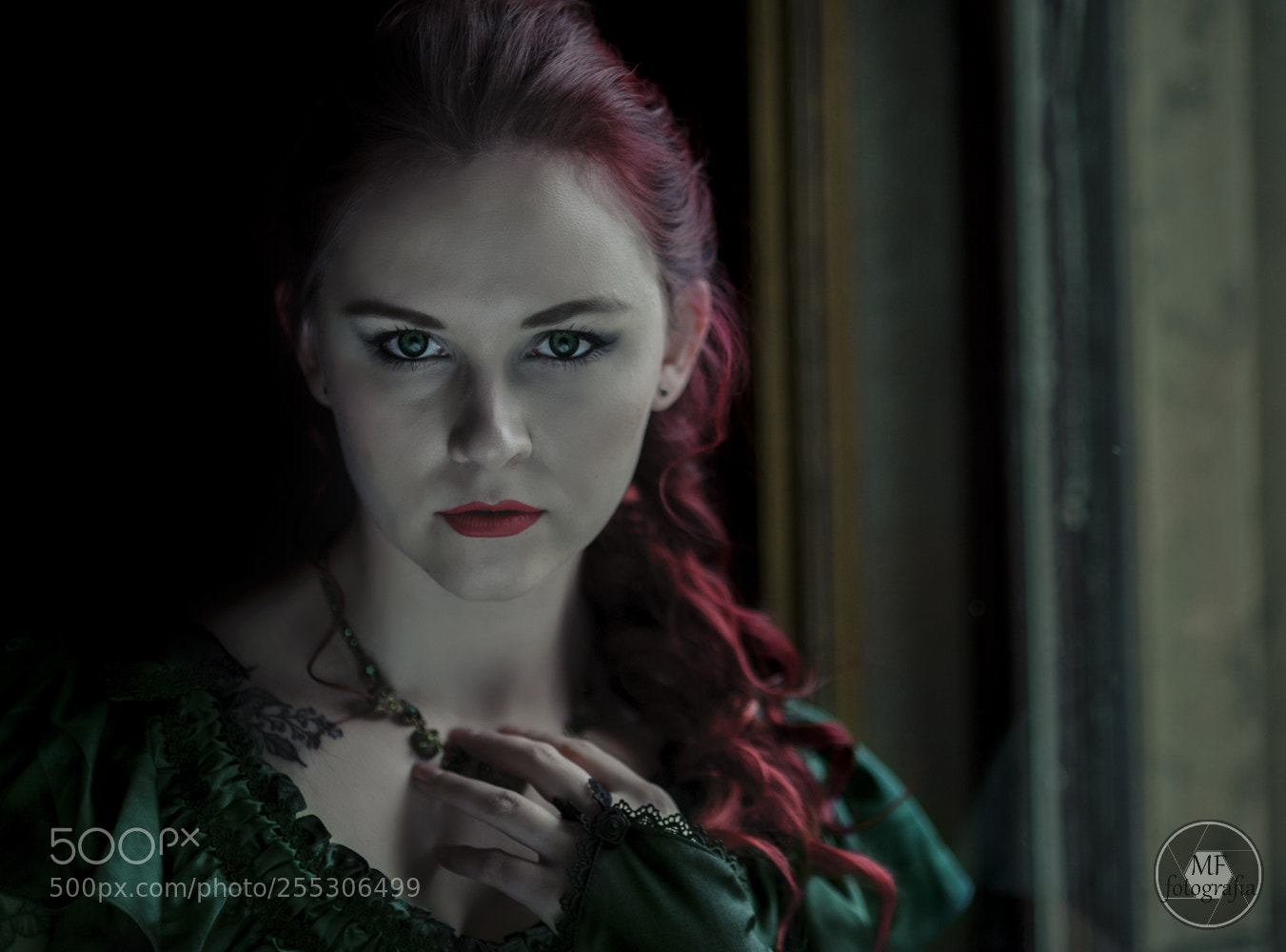 Nikon D700 sample photo. Lady in green photography