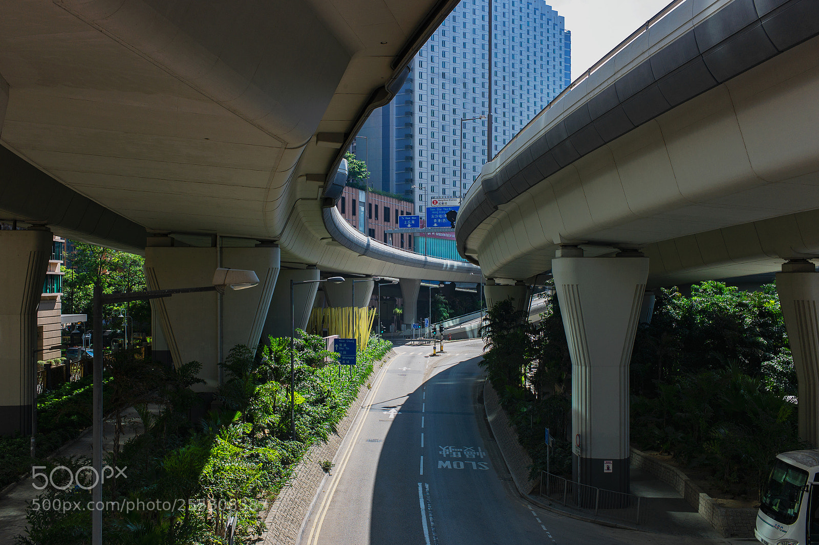 Leica M9 sample photo. Urban highway, hong kong photography