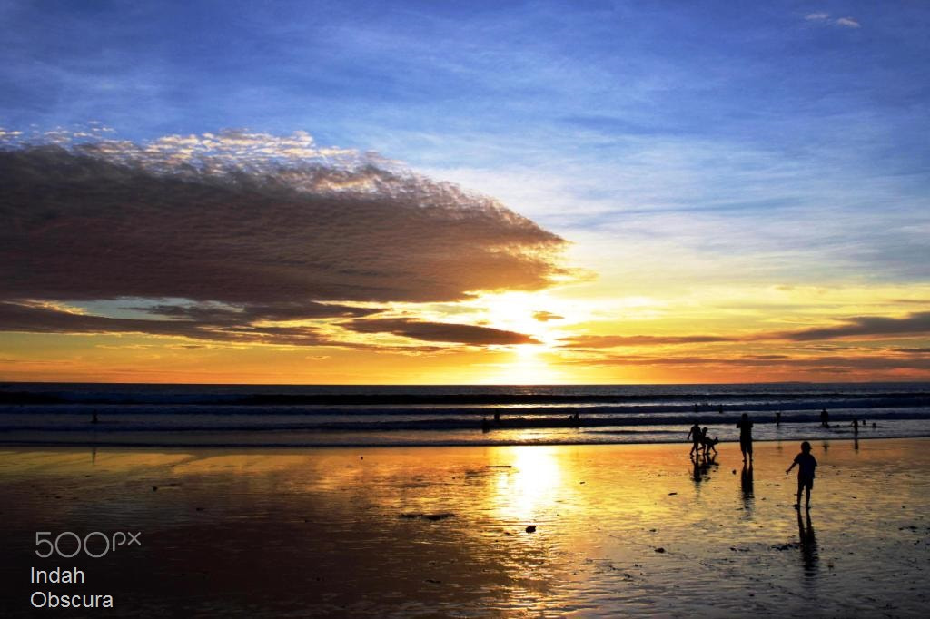 Nikon D5500 sample photo. Ioi low tide sunset reflections photography