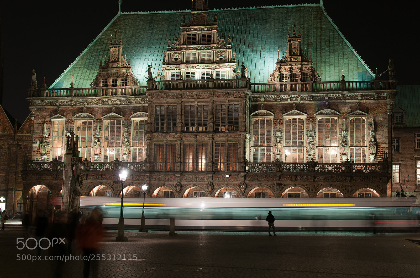 Nikon D300 sample photo. Town hall in bremen photography