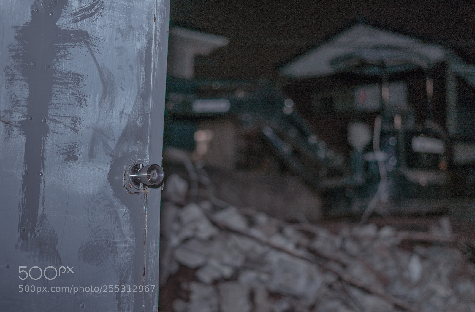 Sony a7 II sample photo. Demolished house photography