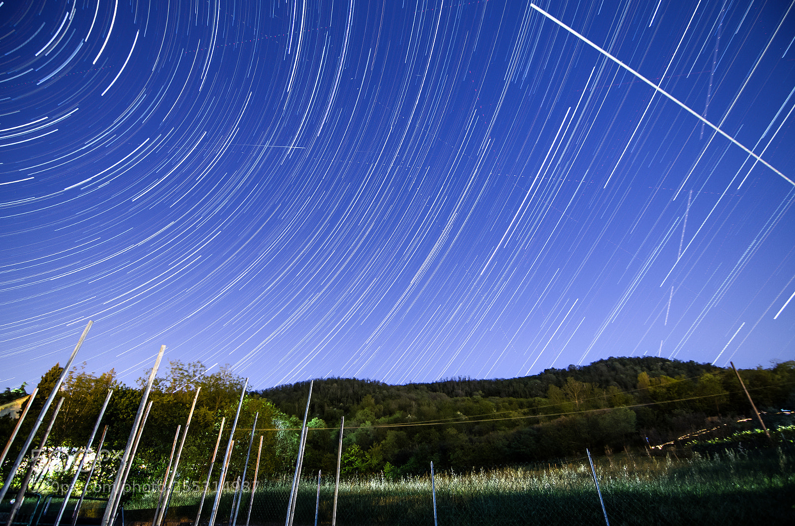 Nikon D7000 sample photo. Startrail photography