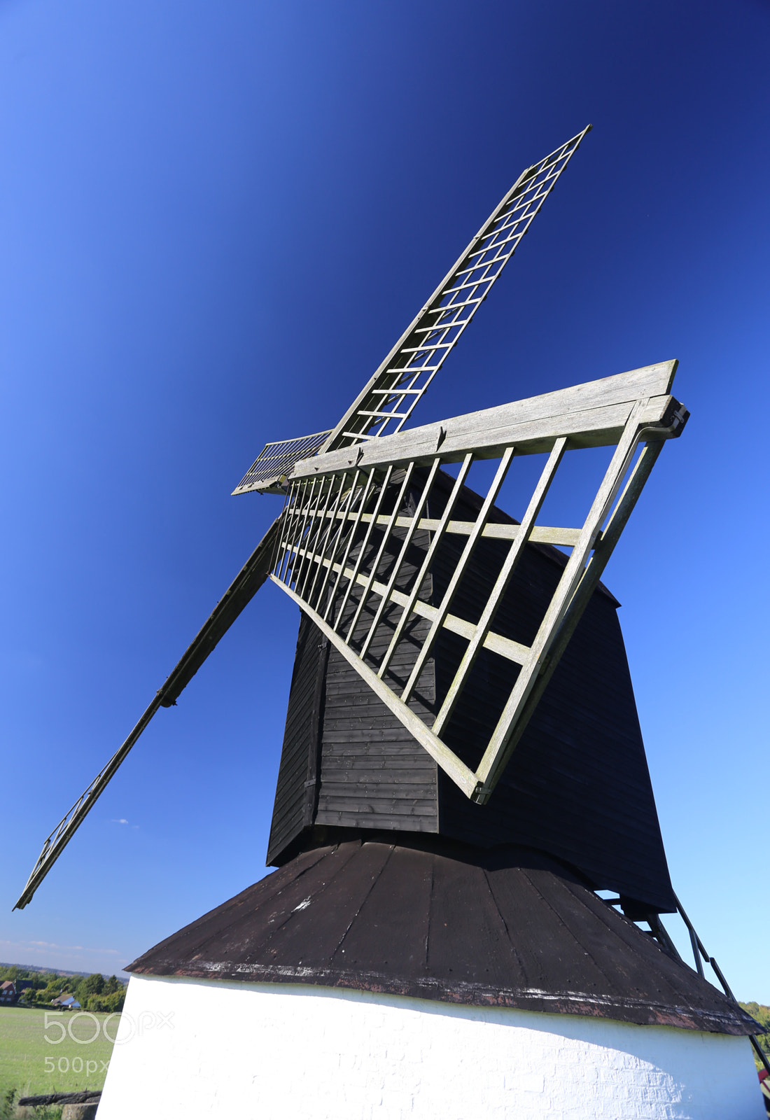 Canon EOS 6D + Canon EF 17-40mm F4L USM sample photo. Pitstone windmill, ivinghoe, bucks photography