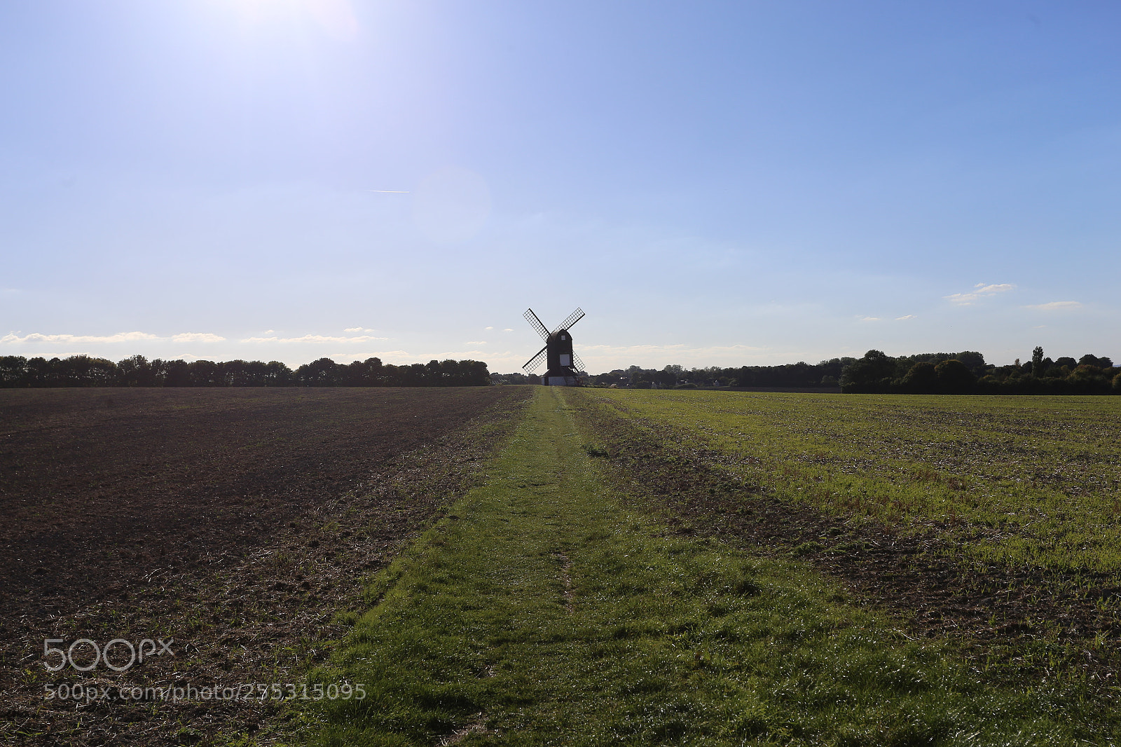 Canon EOS 6D + Canon EF 17-40mm F4L USM sample photo. Pitstone windmill, ivinghoe, bucks photography