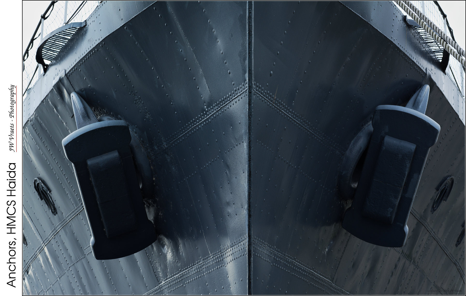 Nikon D7100 sample photo. Anchors, hmcs haida photography