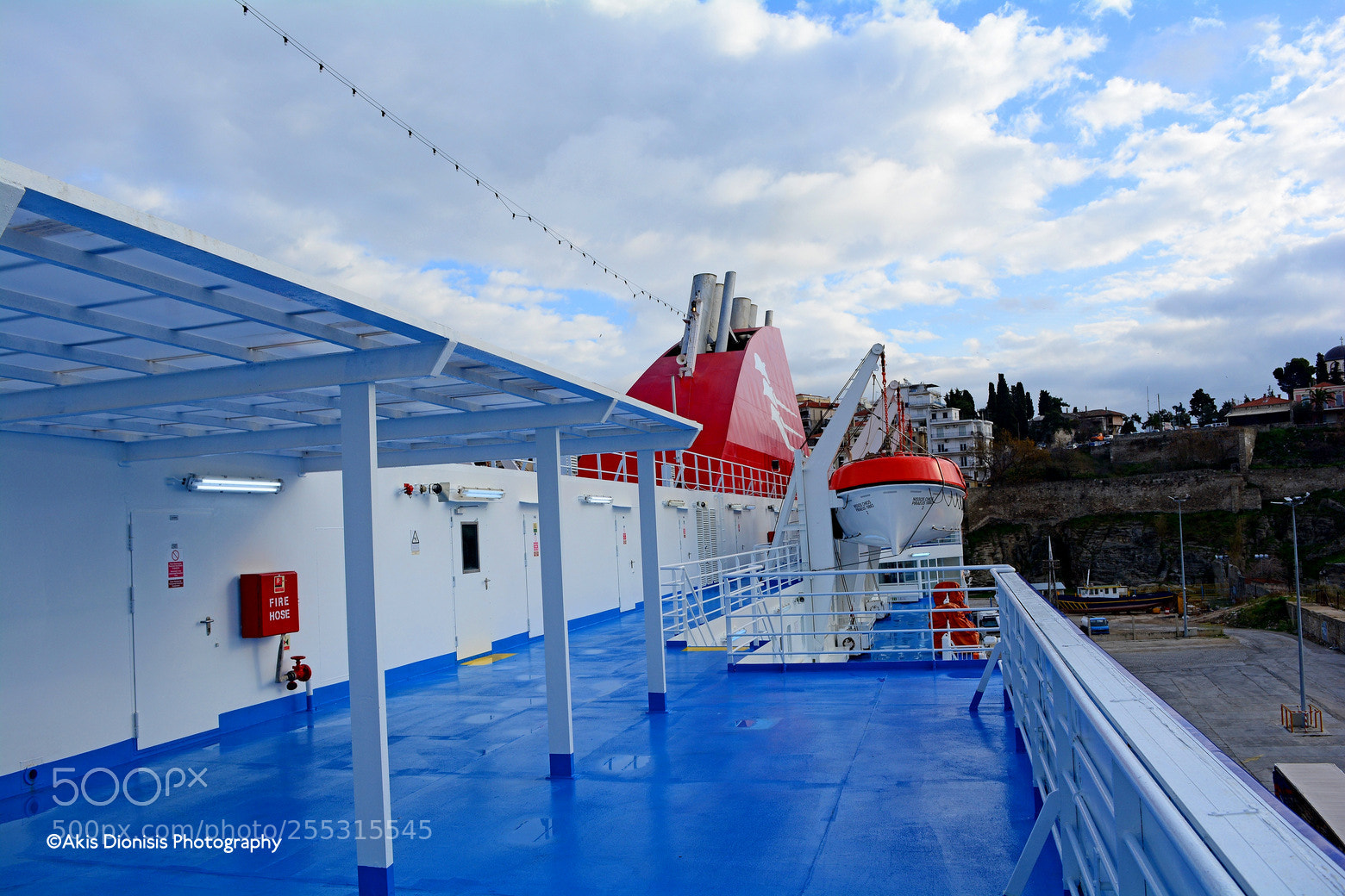 Nikon D5200 sample photo. Ro-ro passenger ship nissos photography