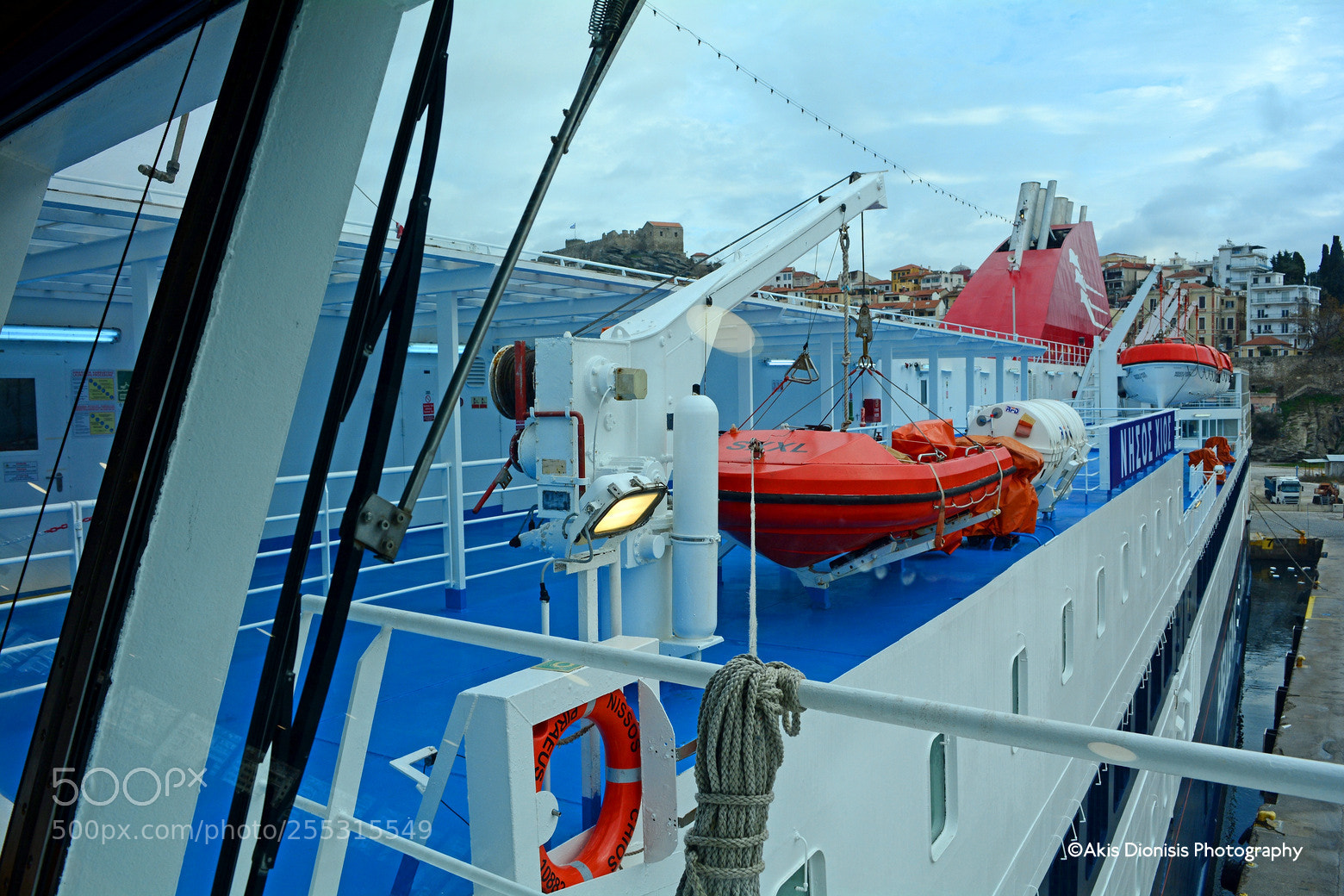 Nikon D5200 sample photo. Ro-ro passenger ship nissos photography