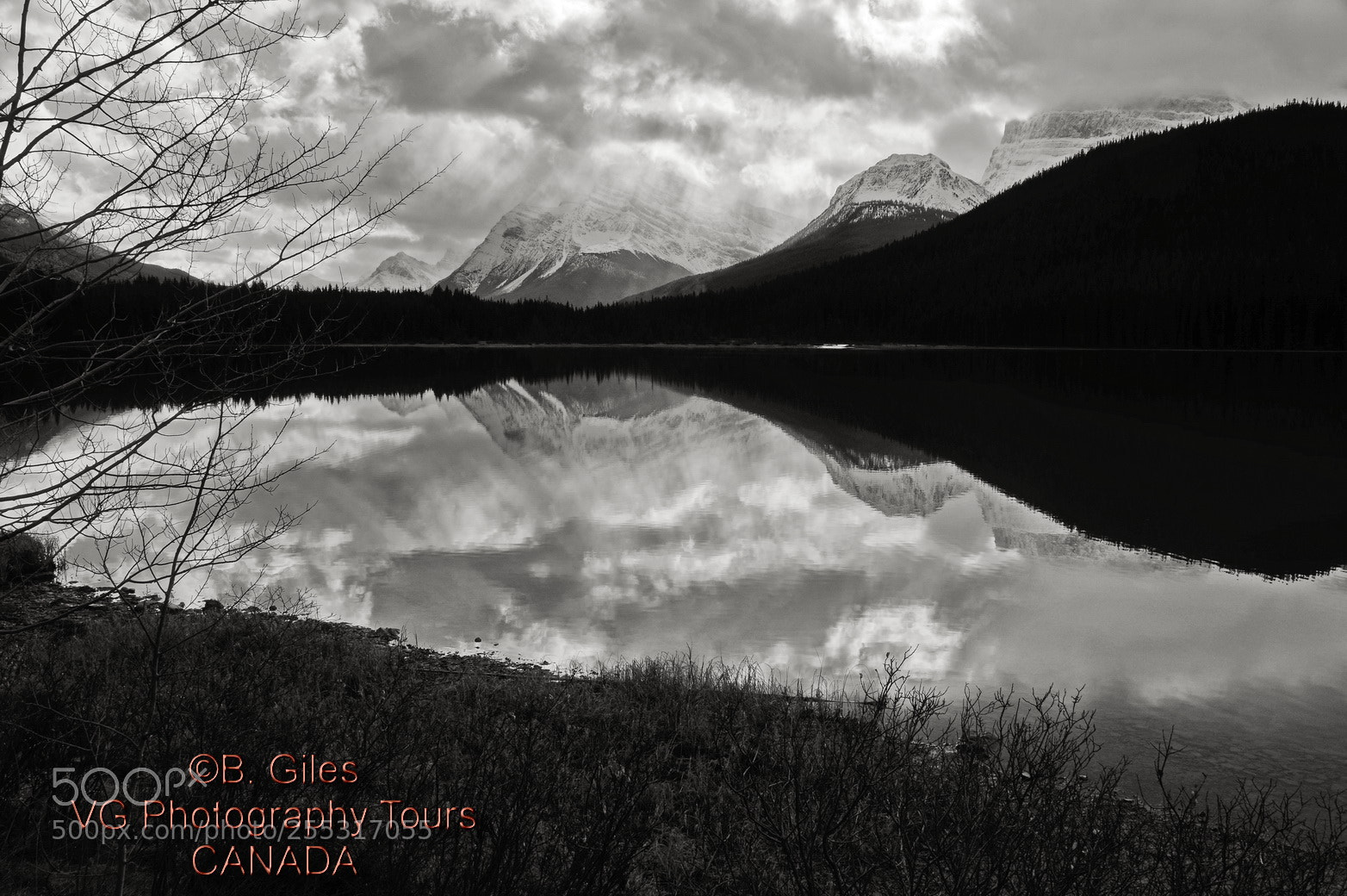 Pentax K-3 sample photo. Canadian rockies reflection photography