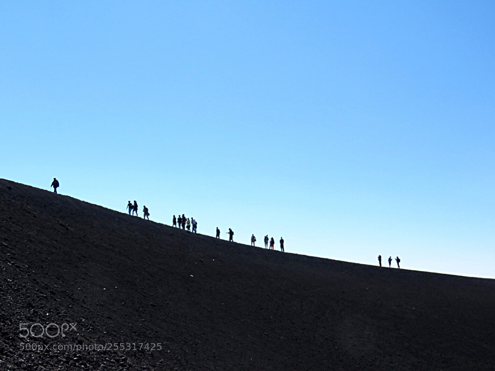 Canon PowerShot SX60 HS sample photo. Silhouettes sur l’etna photography