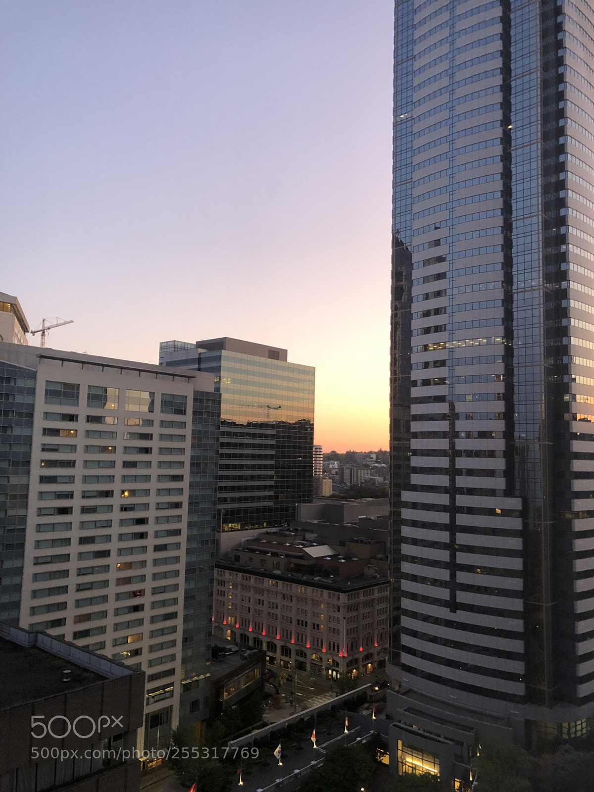 Apple iPhone 8 Plus sample photo. Seattle sunrise  photography