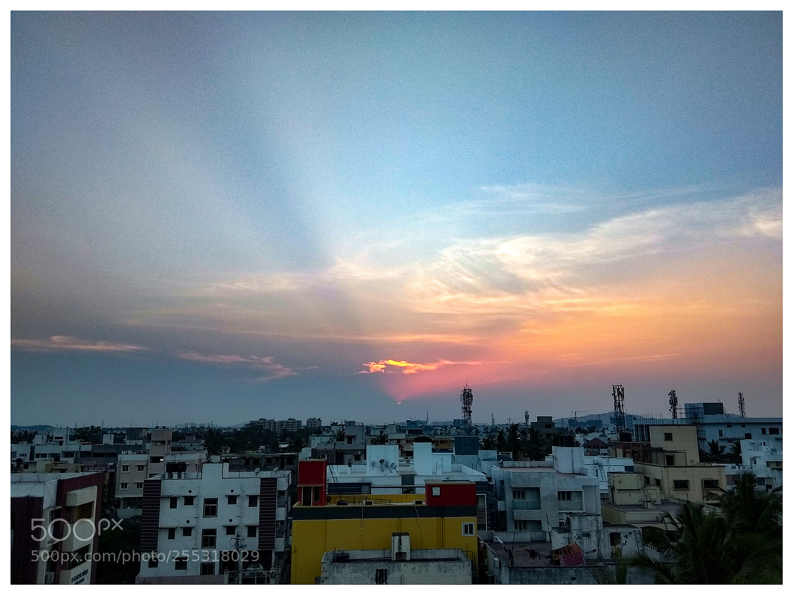 Xiaomi Redmi Note 5A sample photo. Golden rays photography