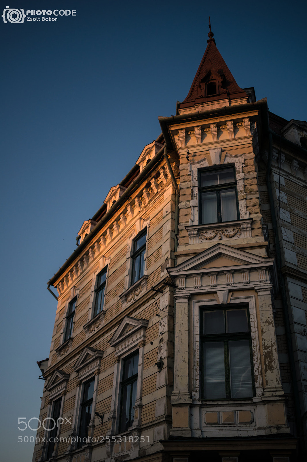 Nikon D5300 sample photo. Old building in sunset photography