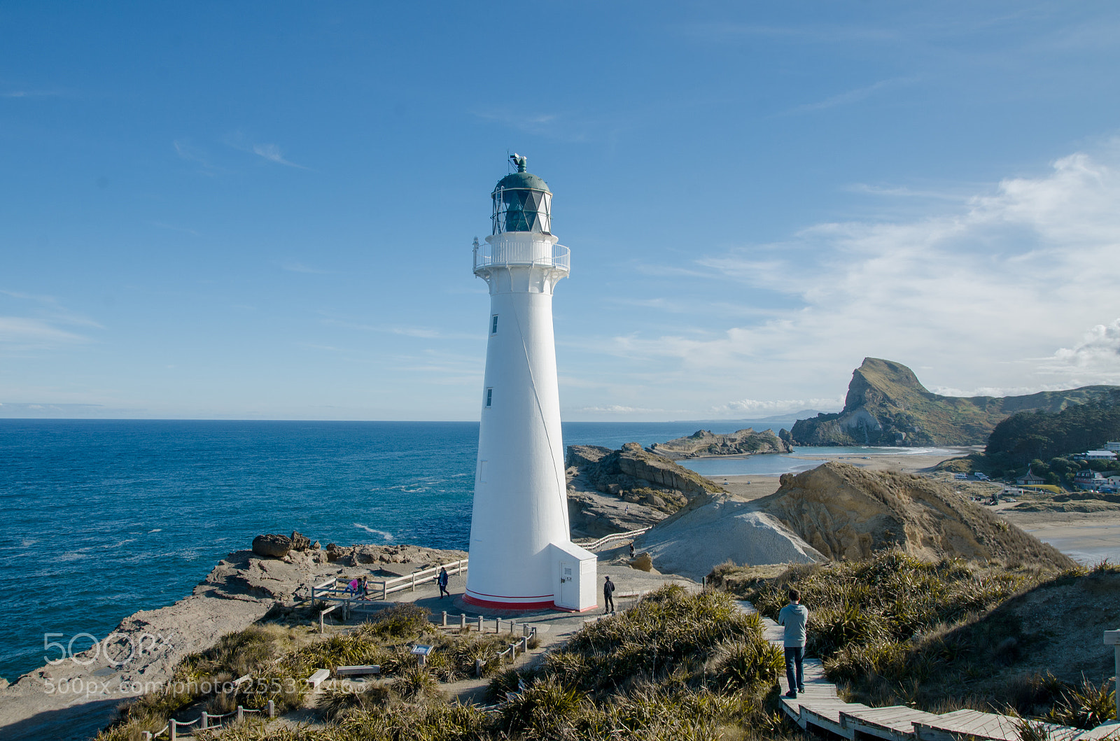 Nikon D7000 sample photo. Castle point lighthouse photography