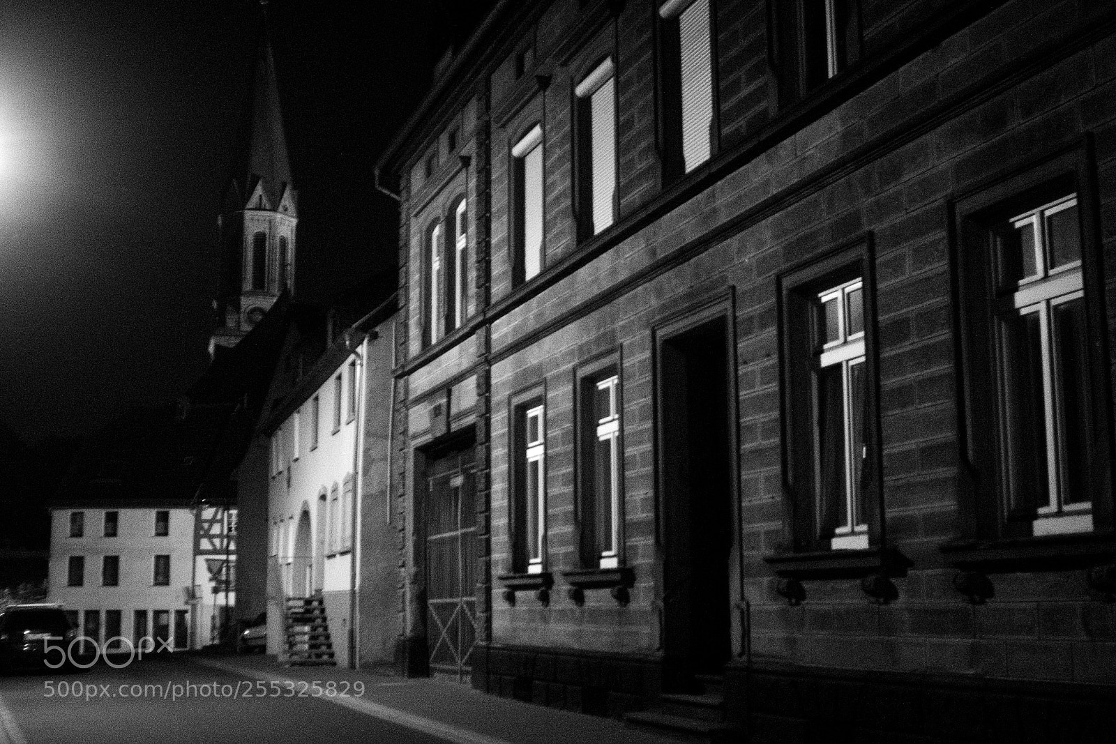 Fujifilm X-E1 sample photo. Night in town photography