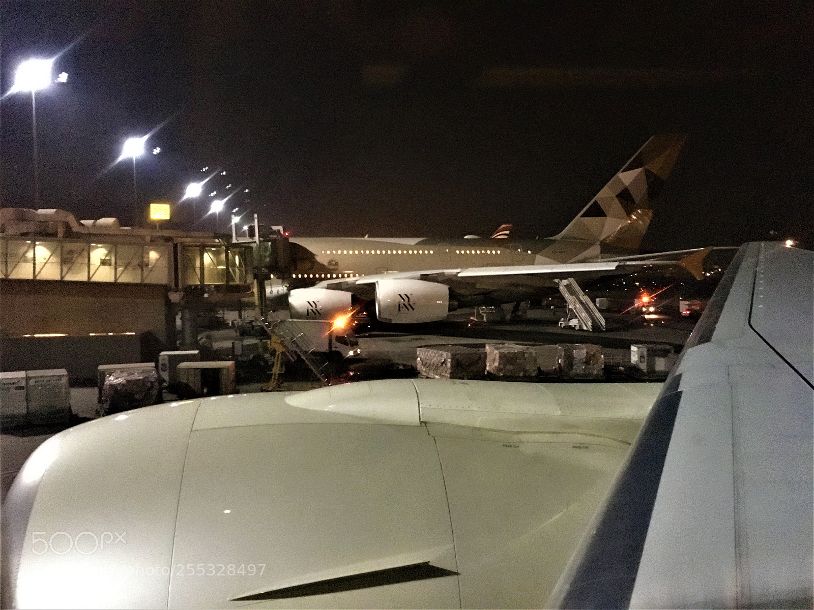 Apple iPhone 6s sample photo. Etihad a380 photography