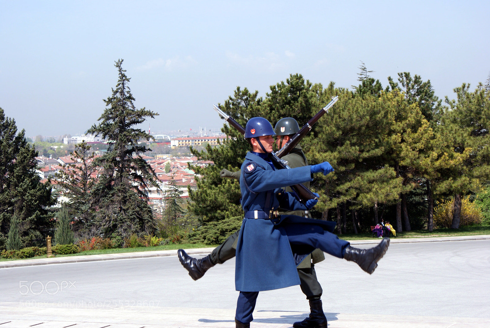 Sony Alpha DSLR-A200 sample photo. Anıtkabir soldiers photography