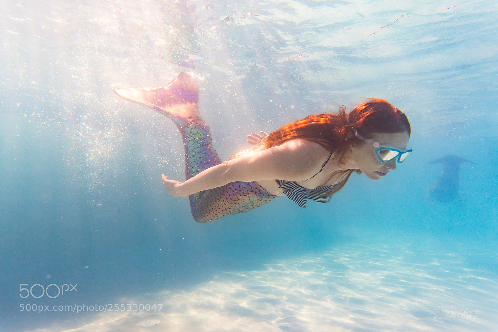 Sony a6300 sample photo. Florida mermaid tail costume photography