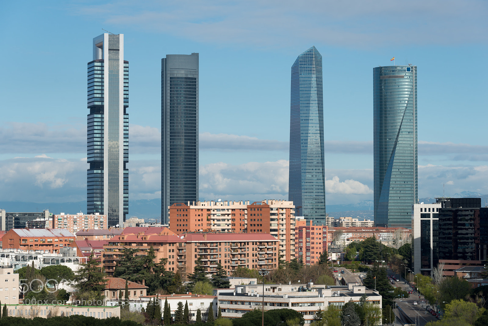 Nikon D800 sample photo. Madrid cityscape at daytime photography