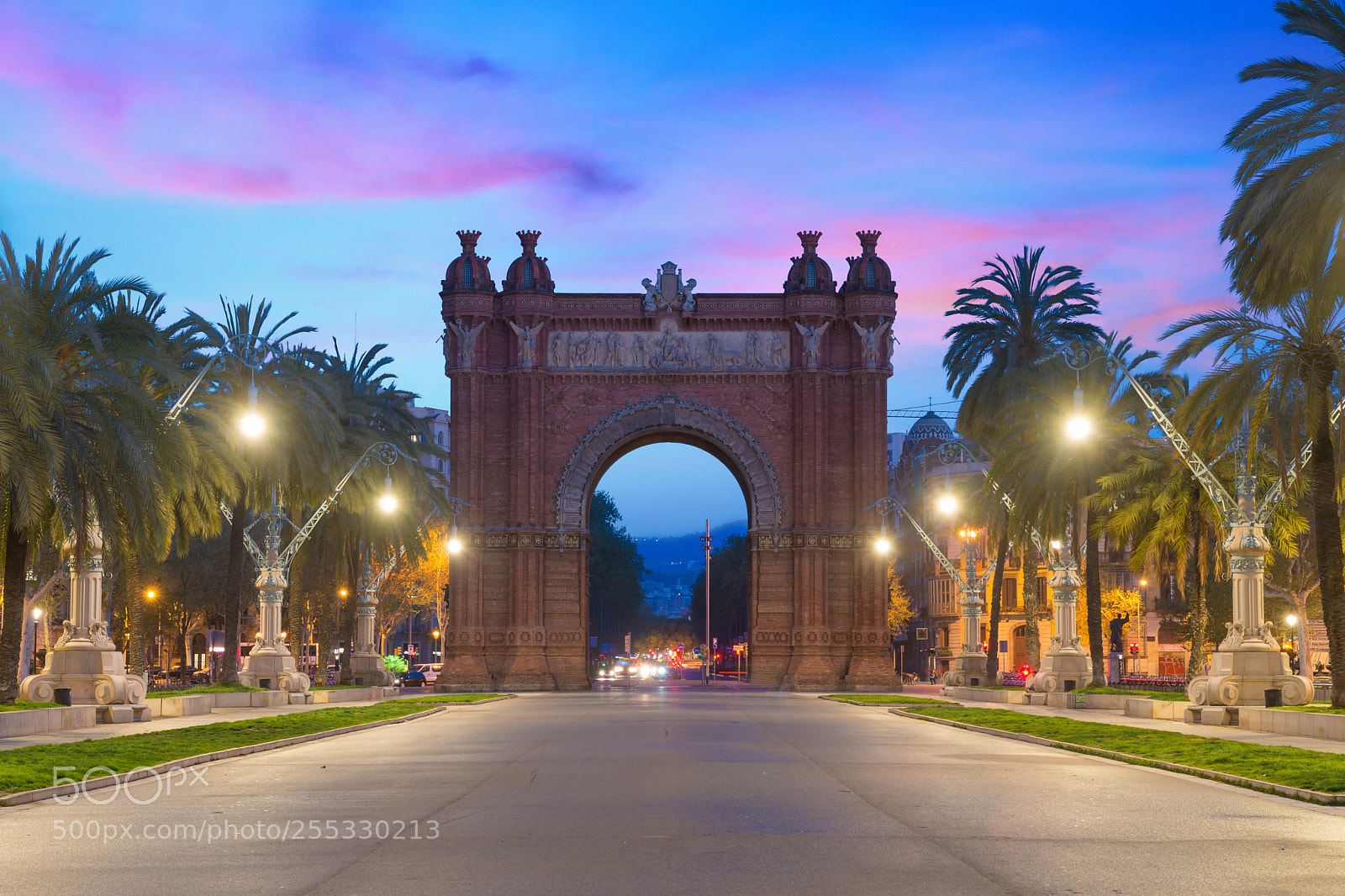 Nikon D800 sample photo. Bacelona arc de triomf photography