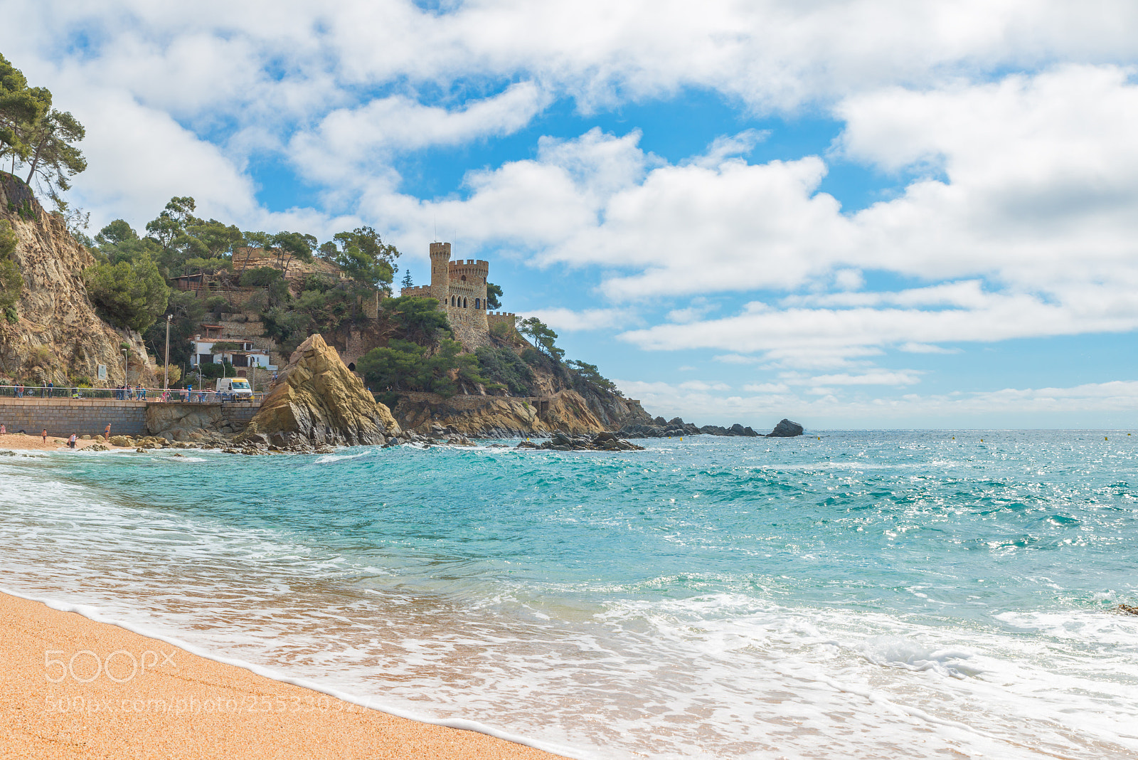 Nikon D800 sample photo. Lloret de mar castell photography