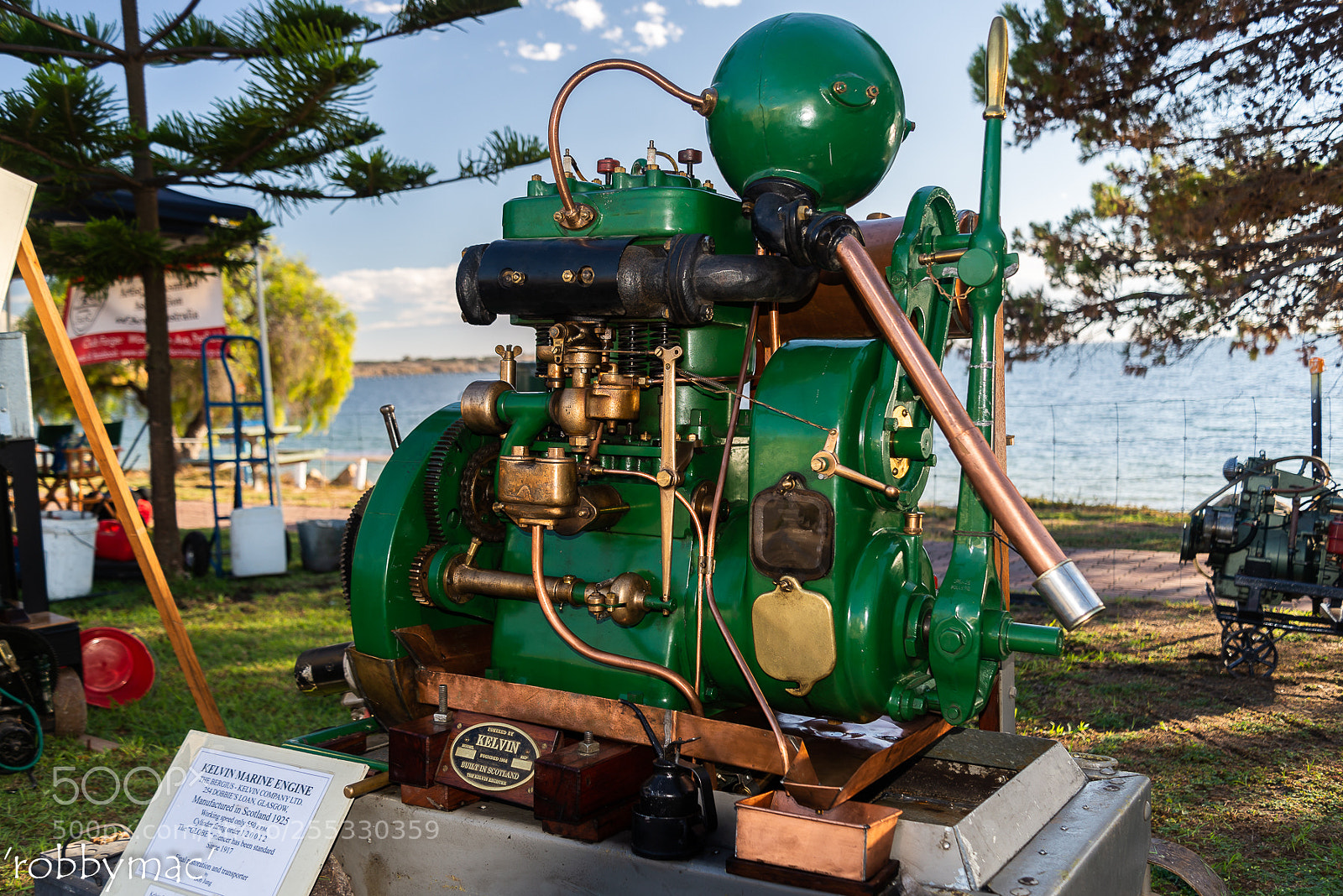 Nikon D610 sample photo. Vintage marine engine. photography