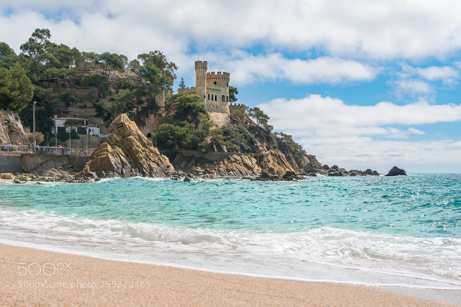 Sony a7R II sample photo. Lloret de mar castell photography