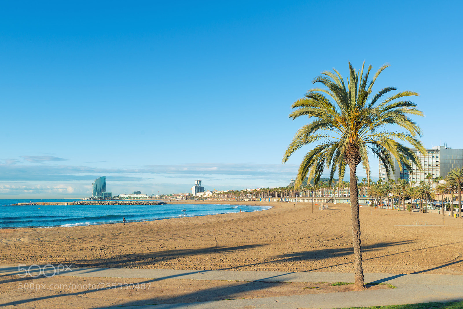 Nikon D800 sample photo. Barceloneta beach in barcelona photography