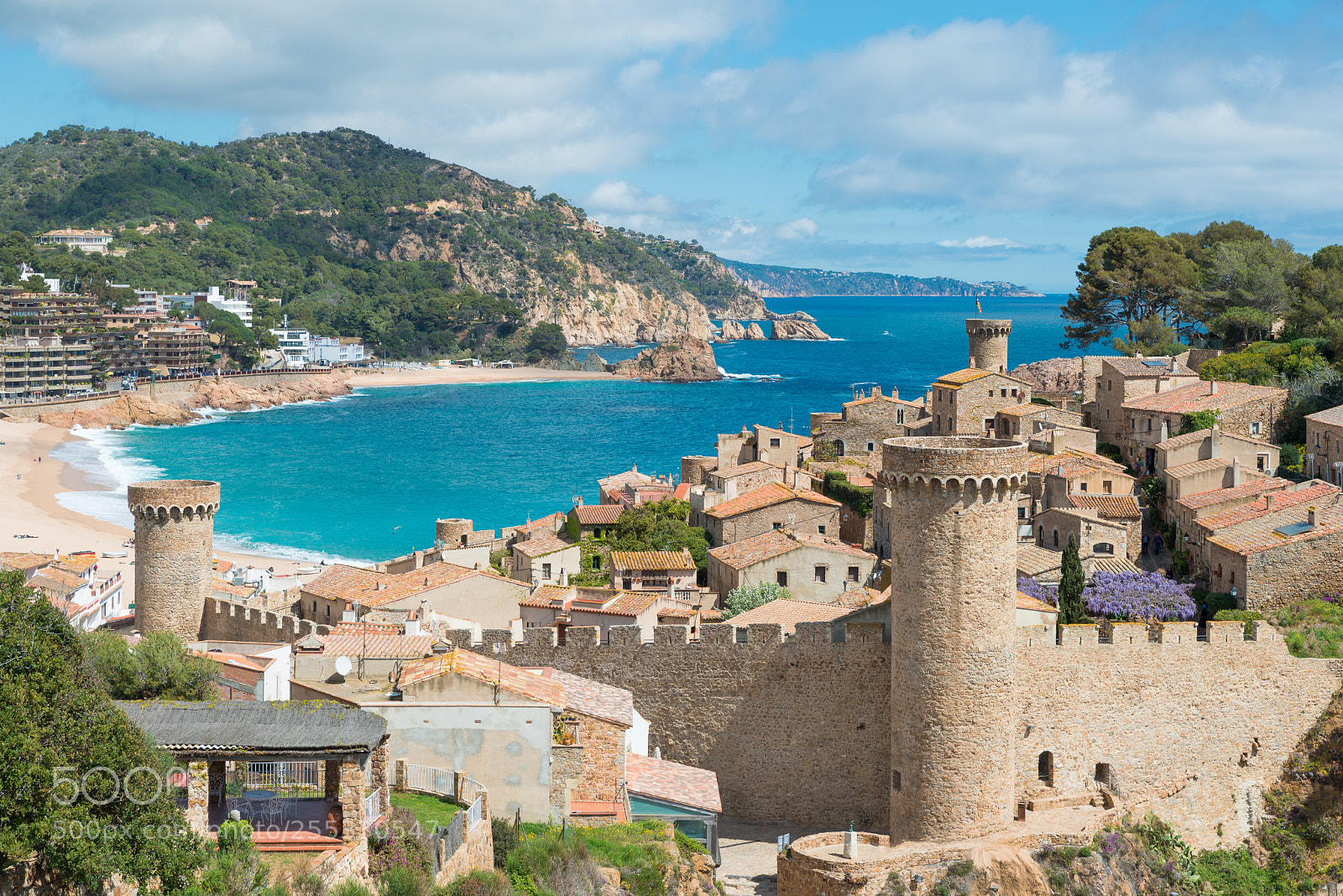 Nikon D800 sample photo. Aerial view of fortress photography