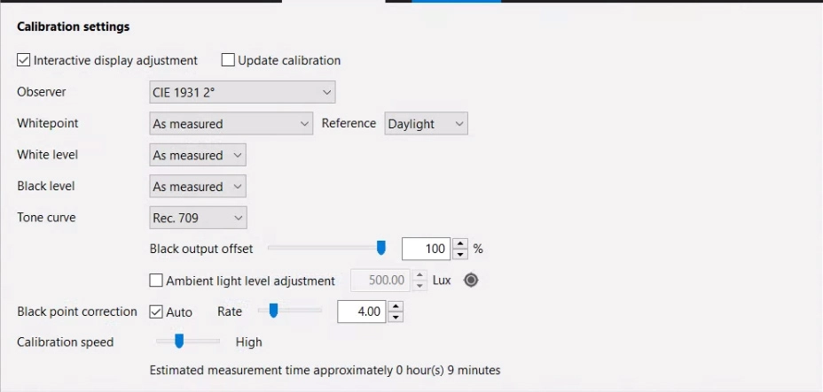Calibration
