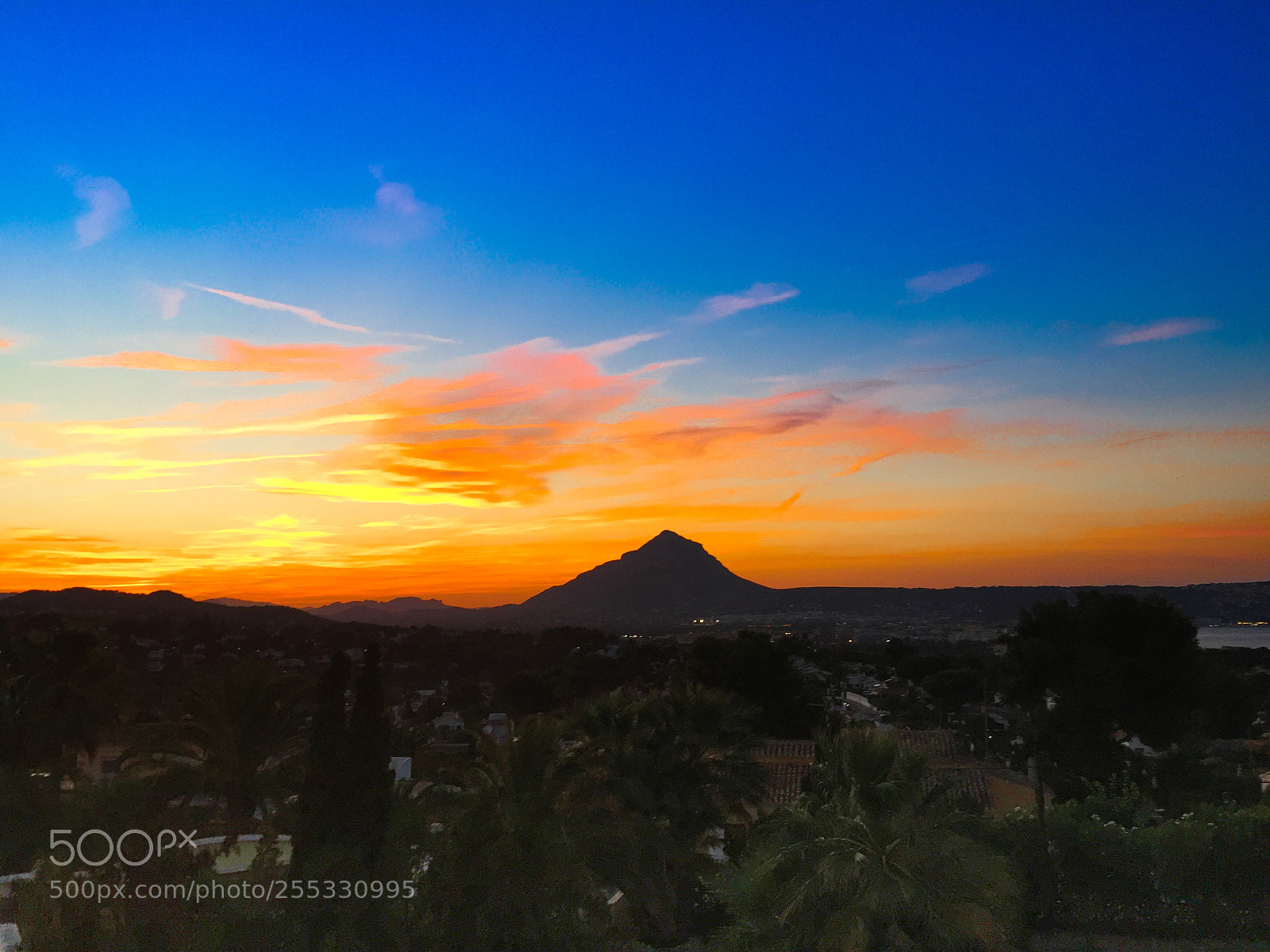 Apple iPhone 6 sample photo. Sunset over montgo photography