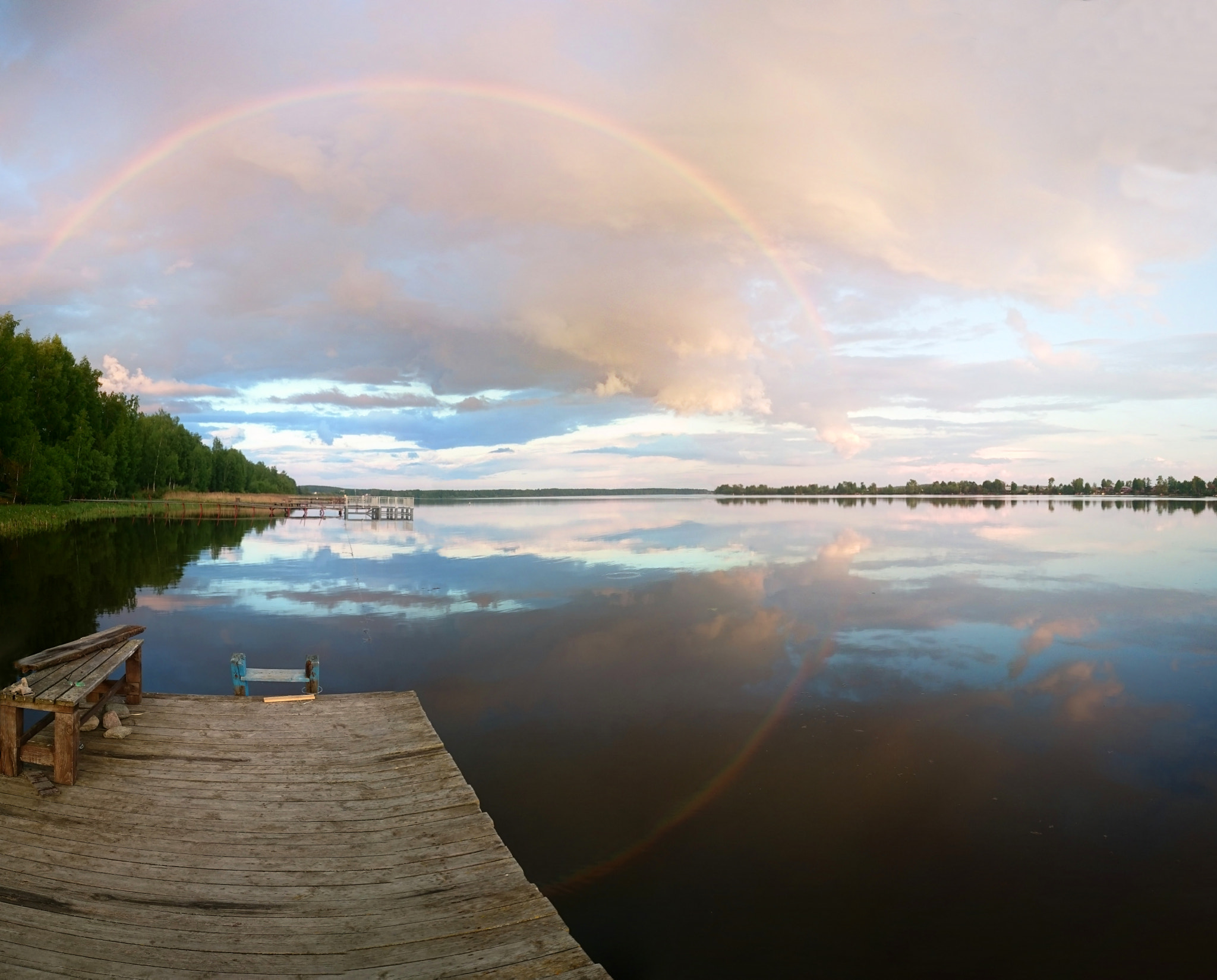 Sony Xperia Z1 Compact sample photo. Rainbow on the volga photography