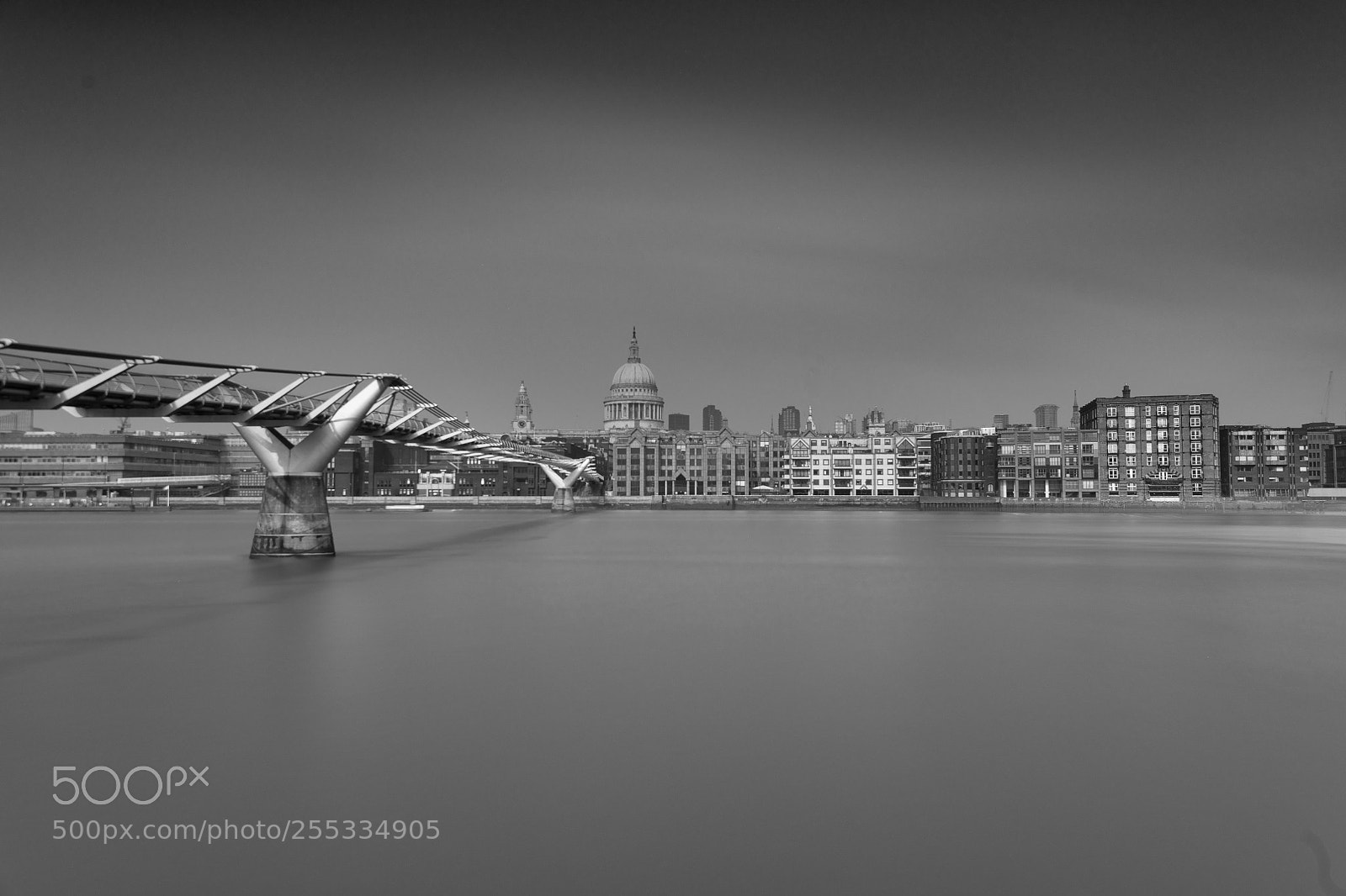 Nikon D850 sample photo. Millennium bridge and st photography