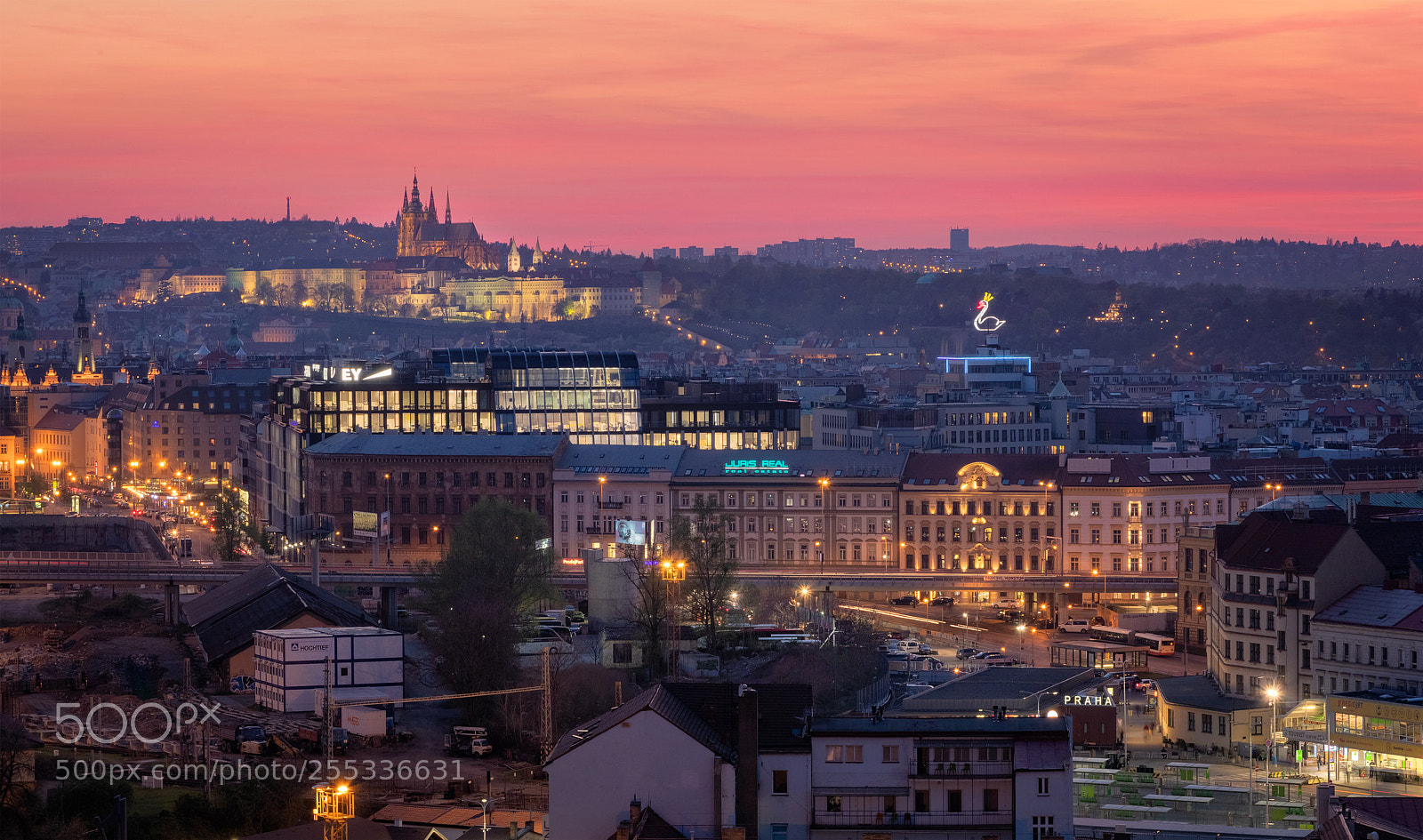 Canon EOS 80D sample photo. Almost night in prague photography
