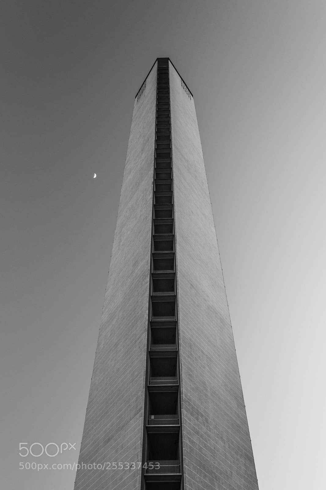 Nikon D7200 sample photo. Pirellone in bnw photography
