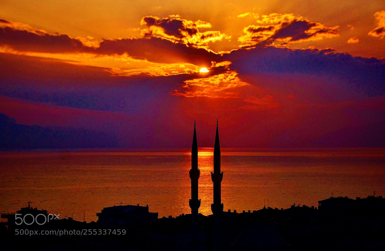 Nikon D7000 sample photo. The mosque and sunrise photography