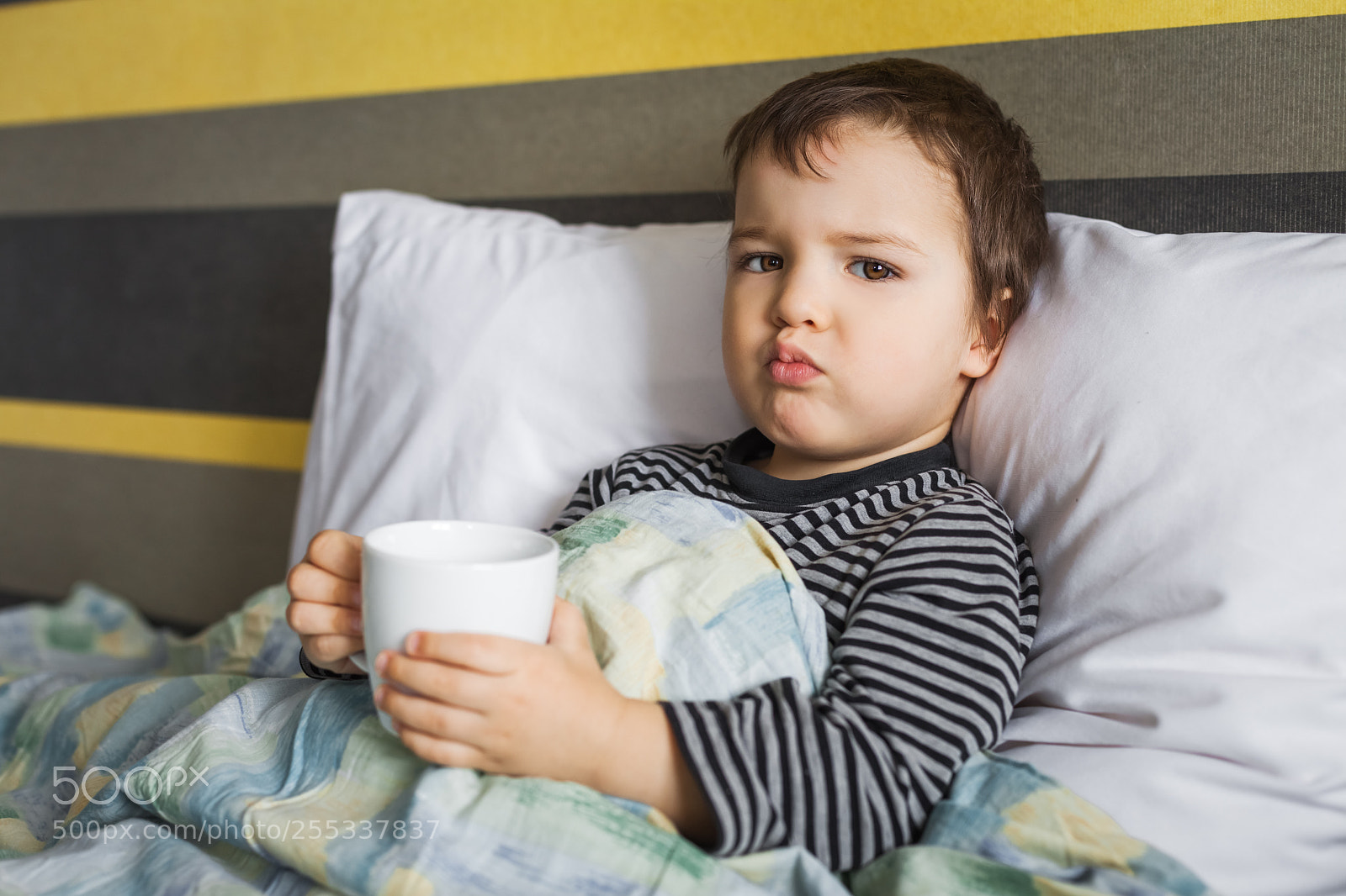 Canon EOS 5D Mark II sample photo. Sad ill curing baby photography