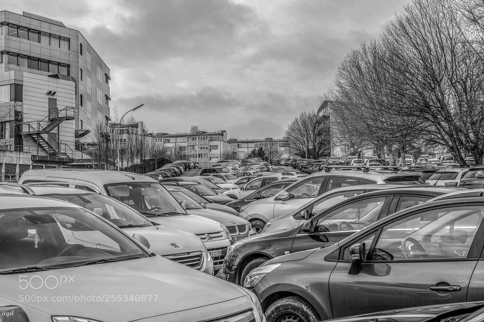 Nikon D3400 sample photo. Parking photography